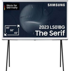 SAMSUNG GQ55LS01BGU The Serif QLED TV (55 inch / 138 cm, UHD 4K, SMART TV, Tizen)