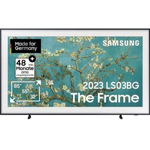 Samsung Led-TV GQ75LS03BGU, 189 cm / 75", 4K Ultra HD, Smart TV - Google TV, Mat display, Verwisselbare frame, Art Mode