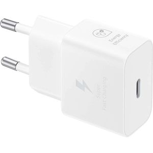 Samsung 25W USB-C Power Adapter Zonder Kabel Wit
