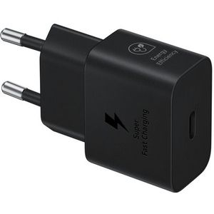 Samsung - 25W USB-C Power Adapter - Zwart - Energie Efficiëntie