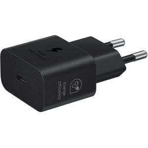 Samsung - 25W USB-C Power Adapter - Zwart - Energie Efficiëntie