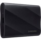 Samsung Portable SSD T9, 2 TB, 2.000 MB/s Lesen, 2.000 MB/s Schreiben, USB 3.2 Gen.2x2, Externe Festplatte für professionelle Anwender, Kompatibel mit Mac, PC, Smartphone und 12K Kameras, MU-PG2T0B/EU