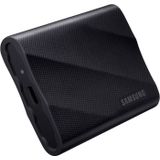 Samsung Portable SSD T9, 2 TB, 2.000 MB/s Lesen, 2.000 MB/s Schreiben, USB 3.2 Gen.2x2, Externe Festplatte für professionelle Anwender, Kompatibel mit Mac, PC, Smartphone und 12K Kameras, MU-PG2T0B/EU