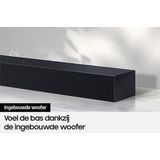 Samsung - HW-C400 - Compacte Soundbar - Zwart - Ingebouwde Woofer