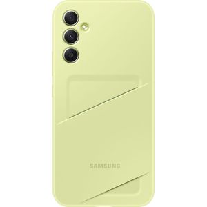 Samsung Galaxy A34 Card Slot Back Cover Groen