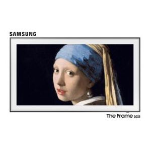 Samsung - The Frame LS03B - QLED-TV - Wit, Zwart