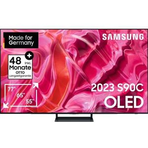 Samsung GQ55S90CATXZG OLED-TV 138 cm 55 inch Energielabel G (A - G) CI+*, DVB-C, DVB-S2, DVB-T2 HD, Smart TV, UHD, WiFi Zwart