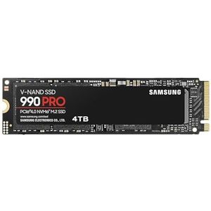 Samsung 990 PRO Interne SSD - PCIe 4.0 - NVMe M.2 - 4TB
