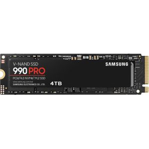 Samsung 990 PRO Interne SSD - PCIe 4.0 - NVMe M.2 - 4TB