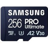 Samsung PRO Ultimate - Micro SD Kaart - 256 GB - Met Kaartlezer