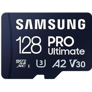 Samsung Pro Ultimate - Micro SD Kaart - Inclusief SD Adapter - 128 GB