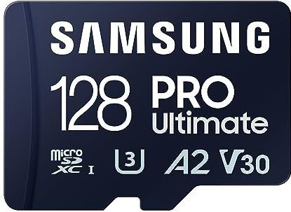 Samsung Pro Ultimate - Micro SD Kaart - Inclusief SD Adapter - 128 GB