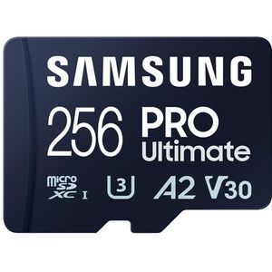 Samsung - Pro Ultimate - Micro SD Kaart - 256 GB - Inclusief SD Adapter