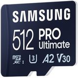 Samsung - Pro Ultimate - Micro SD Kaart - 512 GB - Inclusief SD Adapter