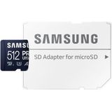 Samsung - Pro Ultimate - Micro SD Kaart - 512 GB - Inclusief SD Adapter