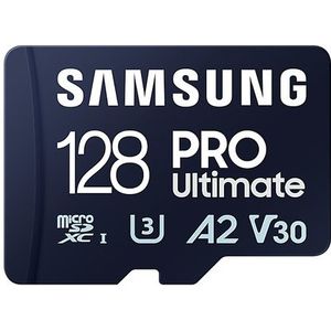 Samsung PRO Ultimate - Micro SD Kaart - 128 GB - UHS-I
