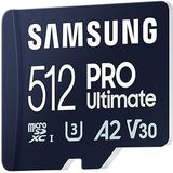 Samsung - PRO Ultimate - Micro SD Kaart - 512 GB - Met Kaartlezer