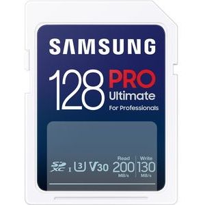 Samsung - PRO Ultimate - Geheugenkaart - 128GB - UHS-I