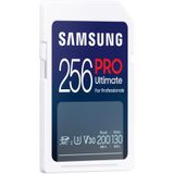 Samsung PRO Ultimate - SD Kaart - Geheugenkaart Camera - 200 & 130 MB/s - 256 GB