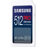 Samsung PRO Ultimate - SD Kaart - Geheugenkaart Camera - 200 & 130 MB/s - 512 GB