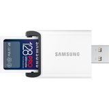 Samsung 128GB SDXC Pro Ultimate UHS-I U3 V30 200MB/s geheugenkaart met kaartlezer