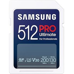 Samsung - PRO Ultimate - Geheugenkaart - 512 GB - SDXC UHS-I