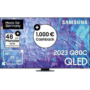 Samsung Led-TV GQ98Q80CAT, 247 cm / 98", 4K Ultra HD, Smart TV