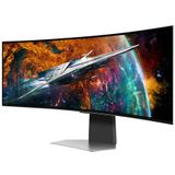 Samsung G95SC computer monitor 124,5 cm (49") 5120 x 1440 Pixels Dual QHD Zilver