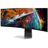 Samsung G95SC computer monitor 124,5 cm (49") 5120 x 1440 Pixels Dual QHD Zilver