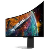 Samsung G95SC computer monitor 124,5 cm (49") 5120 x 1440 Pixels Dual QHD Zilver