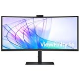 Samsung Viewfinity S34C652VAU 34 Inch WQHD VA LED Monitor - Gebogen - 144Hz