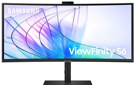 Samsung Viewfinity S34C652VAU 34 Inch WQHD VA LED Monitor - Gebogen - 144Hz