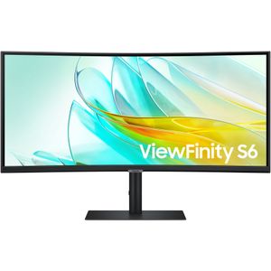 34" Samsung ViewFinity S6 - 3440x1440 (UWQHD) - 100Hz - VA - 90W USB-C - Curved