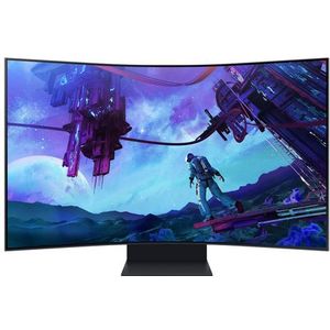 Samsung G97NC computer monitor 139,7 cm (55") 3840 x 2160 Pixels 4K Ultra HD LED Zwart