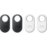 Samsung Galaxy SmartTag 2 - 4 Pack - 2x Zwart en 2x Wit