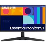 Samsung - S24C332GAU - Monitor - Zwart - 24 Inch - 1920 x 1080 Pixels - IPS