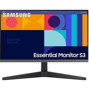 Samsung - S24C332GAU - Monitor - Zwart - 24 Inch - 1920 x 1080 Pixels - IPS