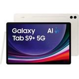 Samsung Galaxy Tab S9+ SM-X816B 5G Qualcomm Snapdragon 512 GB 31,5 cm (12.4") 12 GB Wi-Fi 6 (802.11ax) Android 13 Beige