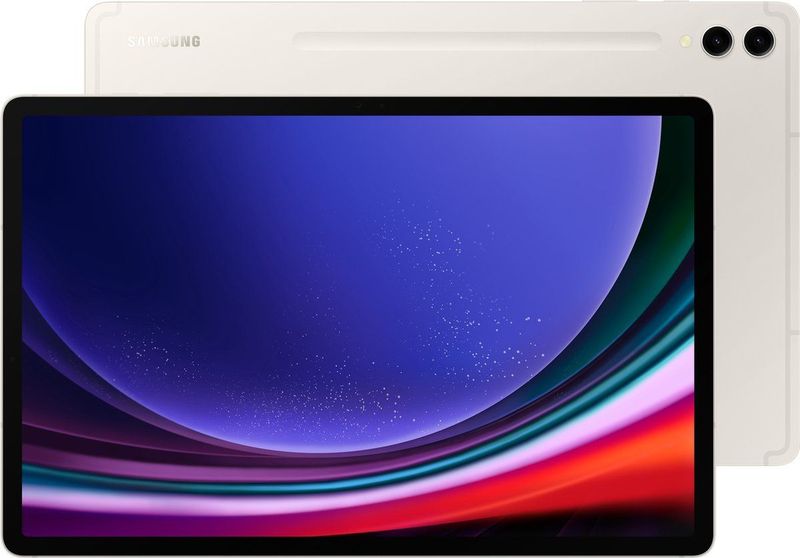 Samsung Galaxy Tab S9 Plus WiFi (Alleen WLAN, 12.40", 256 GB, Beige), Tablet, Beige