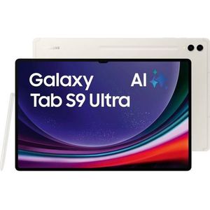 Samsung Galaxy Tab S9 Ultra (Alleen WLAN, 14.60"", 1000 GB, Beige), Tablet, Beige