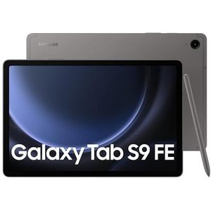 Samsung Galaxy Tab S9 FE, 10,9 inch TFT LCD PLS-display, wifi, 8 GB RAM, 256 GB, 8000 mAh, Exynos 1380, Android 13, IP68, grijs (grijs) [Italiaanse versie] 2023