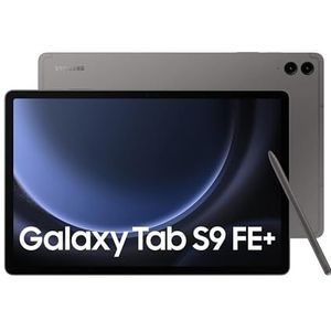 Samsung Galaxy Tab S9 FE+, 12,4 inch TFT LCD PLS-display, wifi, 12 GB RAM, 256 GB, 10.090 mAh, Exynos 1380, Android 13, IP68, grijs (grijs), [Italiaanse versie] 2023