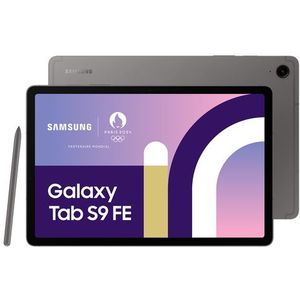 Samsung Galaxy Tab S9 FE S9 FE Samsung Exynos 256 GB 27,7 cm (10.9") 8 GB Wi-Fi 6 (802.11ax) Android 13 Grijs