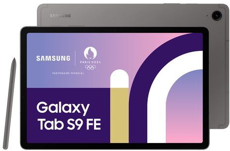 Samsung Galaxy Tab S9 FE S9 FE Samsung Exynos 256 GB 27,7 cm (10.9") 8 GB Wi-Fi 6 (802.11ax) Android 13 Grijs