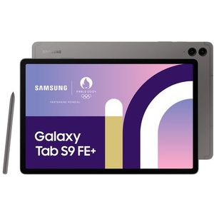 Samsung - Galaxy Tab S9 FE Plus - Tablet - Gray - 256GB