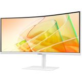 Samsung - LS34C650TAUXEN - Curved QHD Ultrawide Monitor - Thunderbolt - 34 inch