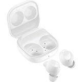 Samsung Galaxy Buds FE Draadloze Bluetooth-oordopjes, Active Noise Cancelling (ANC), comfortabele pasvorm, 3 microfoons, Touch Control, diepe bas, incl. oplaadkabel, wit