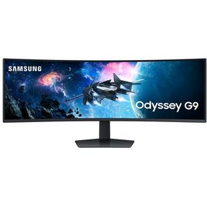 Samsung G95C computer monitor 124,5 cm (49") 5120 x 1440 Pixels Dual QHD LED Zwart