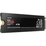 Samsung 990 PRO - Interne SSD met Heatsink - PCIe 4.0 - NVMe M.2 - PS5 Compatibel - 4 TB