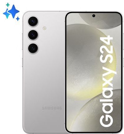 Samsung - Galaxy S24 - Mobiele Telefoon - Amber Yellow 256 GB Grijs